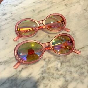 J. Crew Crewcuts oval pink sunglasses - 2 pair